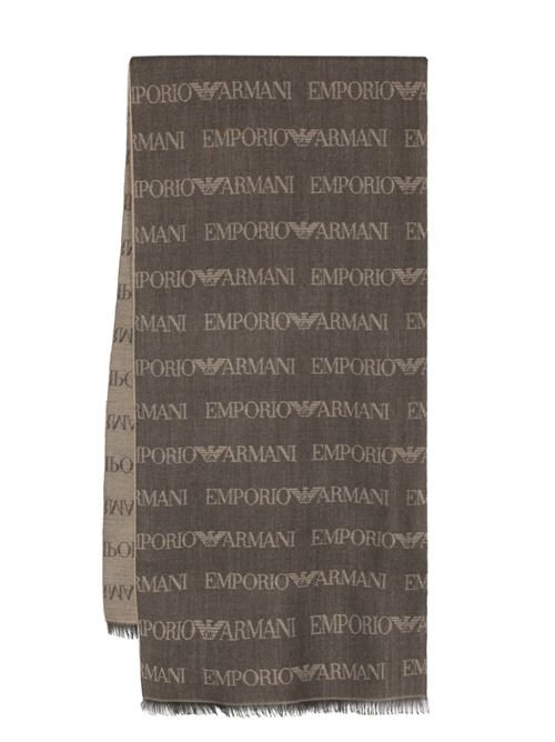 Sciarpa uomo marrone EMPORIO ARMANI | 625060CC78600152